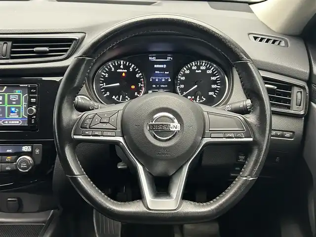日産 エクストレイル 20X 鹿児島県 2018(平30)年 3.3万km ダイヤモンドブラック 純正ナビ/フルセグＴＶ/プッシュスタート/アイドリングストップ/衝突軽減ブレーキ/ＬＥＤヘッドライト/オートライト/リアコーナーセンサー/電動リアゲート