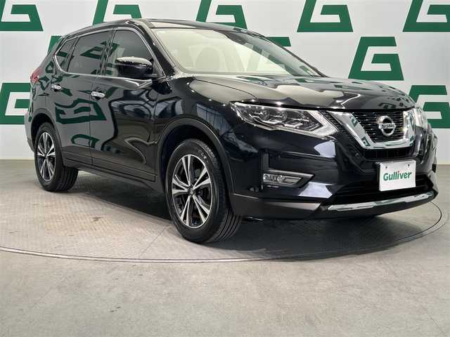 日産 エクストレイル 20X 鹿児島県 2018(平30)年 3.3万km ダイヤモンドブラック 純正ナビ/フルセグＴＶ/プッシュスタート/アイドリングストップ/衝突軽減ブレーキ/ＬＥＤヘッドライト/オートライト/リアコーナーセンサー/電動リアゲート
