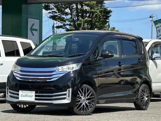 日産 デイズ ライダーHWS Xベース 宮城県 2013(平25)年 6.3万km ブラック ETC//純正メモリナビ（DVD/ワンセグTV/FM/AM/BT）//社外AW　//プッシュスタート//アイドリングストップ//バックカメラ
