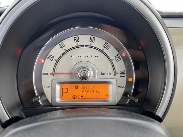 スズキ ラパン X セレクション 愛知県 2012(平24)年 10.7万km ミルクティーベージュメタリック 純正７型SDナビ/シートヒーター/ワンセグ/CD/Bluetooth/アイドリングストップ/オートエアコン/純正アルミホイール/スマートキー/プッシュスタート