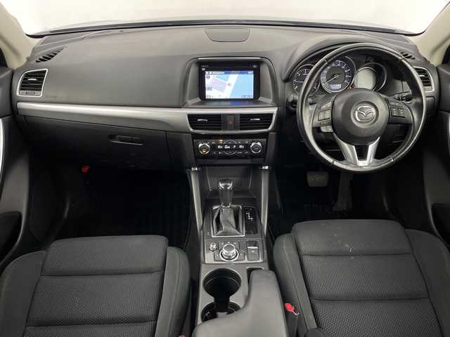 マツダ ＣＸ－５ XD 鹿児島県 2015(平27)年 9.9万km ジェットブラックマイカ 純正ナビ/（AM/FM/CD/DVD/Bluetooth）/フルセグテレビ/バックカメラ/クルーズコントロール/パドルシフト/オートライト/オートワイパー/ETC/アイドリングストップ/スマートキー/スペアキー/保証書/取扱説明書