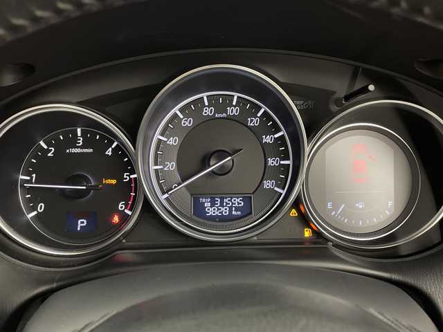 マツダ ＣＸ－５ XD 鹿児島県 2015(平27)年 9.9万km ジェットブラックマイカ 純正ナビ/（AM/FM/CD/DVD/Bluetooth）/フルセグテレビ/バックカメラ/クルーズコントロール/パドルシフト/オートライト/オートワイパー/ETC/アイドリングストップ/スマートキー/スペアキー/保証書/取扱説明書