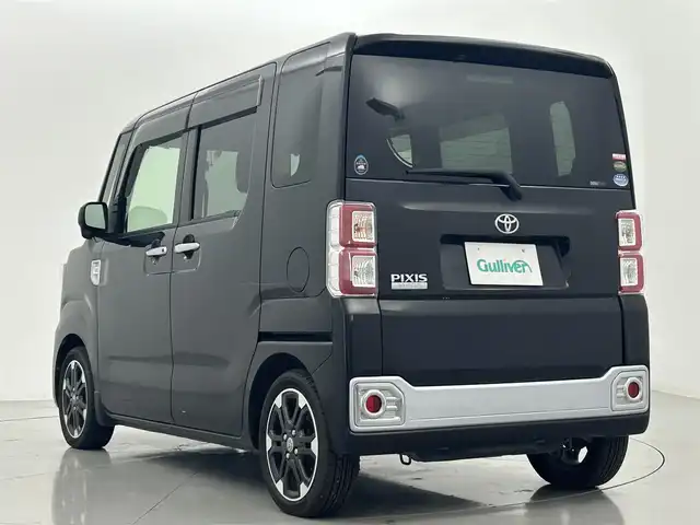 トヨタ ピクシスメガ G SA 熊本県 2015(平27)年 1.5万km ブラックマイカメタリック ワンオーナー　/禁煙車　/純正ナビ（ＣＤ・ＤＶＤ・フルセグ・ＢＴ）/社外前方ドライブレコーダー　/ＥＴＣ　/両側パワースライドドア　/衝突軽減ブレーキ　/横滑り防止　/電動格納ミラー/アイドリングストップ/純正フロアマット/純正１５インチAW/オートライト/LEDヘッドライト/フォグライト/スマートキー/プッシュスタート/保証書　/取扱説明書