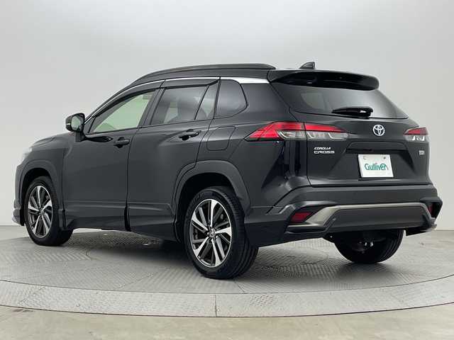 トヨタ カローラ クロス ハイブリッド Z 新潟県 2023(令5)年 1.5万km アティチュードブラックマイカ ワンオーナー/スマートキー/スペアキー1本/トヨタセーフティセンス/ディスプレイオーディオ/BT/USB/フルセグ/全方位カメラ/パワーシート　D席/パワーバックドア/シートヒーター　D席/N席/コーナーセンサー/LEDライト/バイザー/スタッドレスタイヤ4本セット