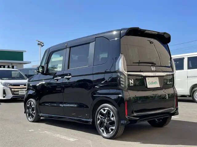 ホンダ Ｎ ＢＯＸ カスタム G L ターボ ホンダセンシング 東京都 2020(令2)年 2.3万km クリスタルブラックパール 純正８型ナビ　/両側電動ドア　/追従クルコン　/前後ドラレコ　/ビルトインＥＴＣ　/フルセグＴＶ　/ハーフレザー　/前席シートヒーター　/パドルシフト　/バックカメラ　/Ｂｌｕｅｔｏｏｔｈ　/ＬＥＤヘッド　/衝突被害軽減