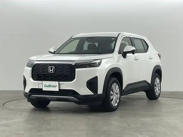 ホンダ ＷＲ－Ｖ X 福島県 2025(令7)年 0.2万km プラチナホワイトパール ホンダセンシング/・衝突被害軽減システム/・コーナーセンサー/・先行車発進お知らせ機能/社外ディスプレイオーディオ/・BT/USB/HDMI/FM/AM/バックカメラ/・パーキングアシスト/アダプティブ・クルーズ・コントロール/LEDオートライト/16インチサマータイヤ/本革巻きステアリング/・ステアリングリモコン/パドルシフト/電動格納ミラー/・ウィンカーミラー/プッシュスタート/・スマートキー