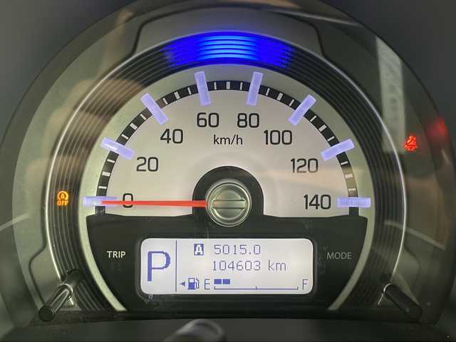 スズキ ハスラー X ターボ 道央・札幌 2014(平26)年 10.5万km ブルーイッシュブラックパール3 ・4WD/・社外ナビ（NR-MZ03）/・Bluetooth/CD/DVD/USB/AUX/ワンセグTV/・シートヒーター運転席/・オートライト/・スマートキー/・スペアキー１本/・ダウンヒルアシストコントロール/・グリップコントロール/・衝突被害軽減ブレーキ/・横滑り防止装置/・ABS/・ETC/・アイドリングストップ/・ドライブレコーダー前方（DRV-340）
