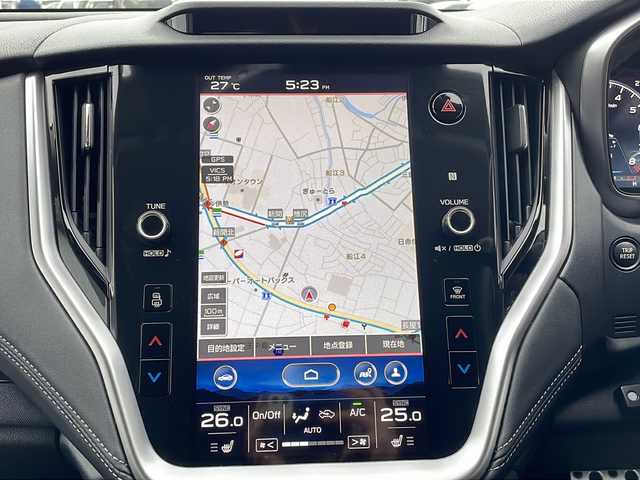 スバル アウトバック リミテッドEX 三重県 2021(令3)年 5.8万km マグネタイトグレーメタリック プッシュスタート/電動格納ミラー/電動リヤゲート/パワーシート(D+N席)/シートヒーター(全席)/ステアリングスイッチ/革巻きステアリング/ステアリングヒーター/レーンキープアシスト/レーダークルーズコントロール/パドルシフト/アイサイト/Xモード/オートビークルホールド/アイドリングストップ/衝突軽減ブレーキ/横滑り防止/ドライバーモニタリングシステム/純正ナビ(AM/FM/TV/BT)/フルセグTV/バックカメラ/VIEWモニター/電動パーキング/USB入力端子4か所/前方ドライブレコーダー/純正フロアマット/純正ドアバイザー/ビルトインETC/ルーフレール/ワンオーナー/取扱説明書/保証書