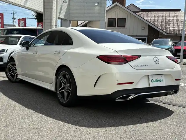 メルセデス・ベンツ ＣＬＳ２２０ｄ スポーツ エクスクルーシブPKG 愛知県 2019(平31)年 6.6万km ダイヤモンドホワイト サンルーフ/純正ナビ/　BT/SD/USB/ラジオ/フルセグTV/全方位カメラ/革シート/前席パワーシート（メモリー付き）/前席ベンチレーション/全席シートヒーター/レーダークルーズコントロール/衝突軽減ブレーキ/レーンキープ/クリアランスソナー/BSM/エアーサスペンション/パドルシフト/パワートランク/電動パーキングブレーキ/ETC2.0/スマートキー×2