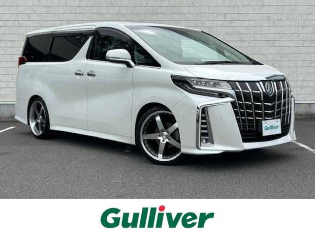 トヨタ アルファード S Cパッケージ 大阪府 2021(令3)年 4.7万km ホワイトパールクリスタルシャイン 純正10.5型ナビ(BT/フルセグ/DVD)/アラウンドビューモニター/サンルーフ/ブラインドスポットモニター/JBLサウンド/フリップダウンモニター/デジタルインナーミラー/ガナドールマフラー/トヨタセーフティーセンス/ビルトインETC2.0/LEDヘッドライト/オートライト/両側パワースライドドア/パワーバックドア/パワーシート/シートヒーター/エアシート/ハンドルヒーター/社外フロアマット/社外アルミホイール/スペアキー