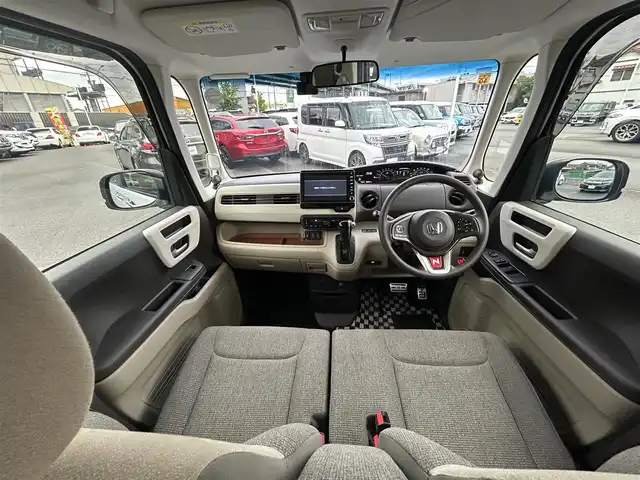 ホンダ Ｎ ＢＯＸ G L ホンダセンシング 愛知県 2018(平30)年 3.7万km プラチナホワイトパール ワンオーナー/純正8型ナビ/フルセグTV/片側パワースライドドア/バックカメラ/ビルトインETC/ドライブレコーダー/アダプティブクルーズコントロール/ホンダセンシング/・衝突被害軽減ブレーキ/・前後誤発進抑制機能/・車線維持支援システム/・標識認識機能/LEDヘッドランプ/ステアリングスイッチ/社外エアロ/社外15インチアルミホイール/スマートキー/プッシュエンジンスタート/禁煙車
