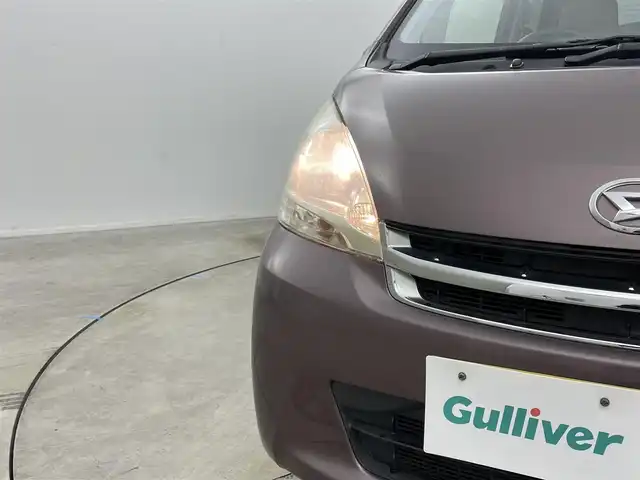 ダイハツ ムーヴ X リミテッド 岡山県 2011(平23)年 6.3万km シルキーマルーンクリスタルメタリック 純正ナビ/CD/AUX/ワンセグTV/バックカメラ/純正１４インチアルミホイール/革巻きステアリング/ナノイーAC/ヘッドライトレベライザー/アイドリングストップ/スマートキー/純正フロアマット/純正ドアバイザー/電動格納ドアミラー