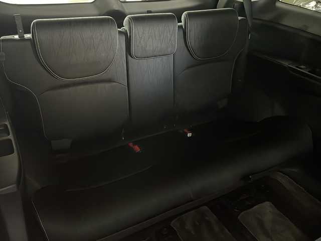 ホンダ オデッセイ ハイブリッド アブソルート・EXホンダセンジング 広島県 2017(平29)年 5.7万km モダンスティールM 禁煙車/純正ナビ/バックカメラ/両側パワースライドドア/ブラインドスポットモニター/1500W給電/レーダークルーズコントロール/ＥＴＣ/オットマン/オートライト/VENERDI18インチアルミホイール(225/45/R18)/衝突被害軽減/レーンキープアシスト/フォグランプ/エアバッグ(運転席/助手席/サイド/カーテン)