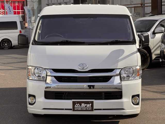 トヨタ ハイエース GL 道北・旭川 2019(令1)年 1.9万km ホワイトパールクリスタルシャイン 寒冷地仕様　/ＴｏｙｏｔａＳａｆｅｔｙＳｅｎｓｅＰ/社外ナビ　/フルセグＴＶ/デジタルインナーミラー　/ベッドキット　/ヒッチメンバー　/エンジンスターター　/ＬＥＤヘッドライト　/社外１６インチＡＷ　/パワースライドドア