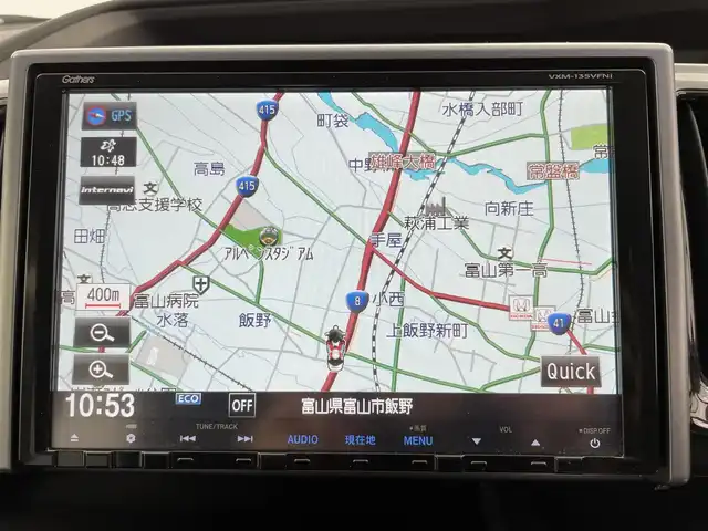 ホンダ ステップワゴン スパーダ Z クールスピリット 富山県 2014(平26)年 4.3万km プレミアムコスミックバイオレットパール 純正ナビ/CD/DVD/BT/USB/フルセグTV/バックカメラ/フリップダウンモニター/ETC/前後ドライブレコーダー/両側パワースライドドア/クルーズコントロール/横滑り防止装置/ハーフレザーシート/スマートキー/スペアキー有/アイドリングストップ/社外テールランプ/社外リアフレクター/取扱説明書