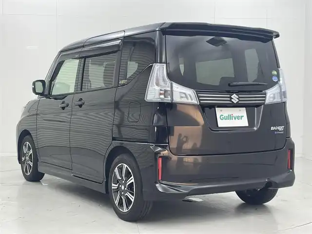 スズキ ソリオ バンディット HV SV 茨城県 2020(令2)年 3.3万km スーパーブラックパール 純正ナビ【CN-RZ853】/フルセグ再生可/全方位カメラ/両側パワースライドドア/レーダークルーズコントロール/コーナーセンサー（後のみ）/シートヒーター/純正アルミホイール/純正フロアマット/ETC/ドライブレコーダー/スペアキー有