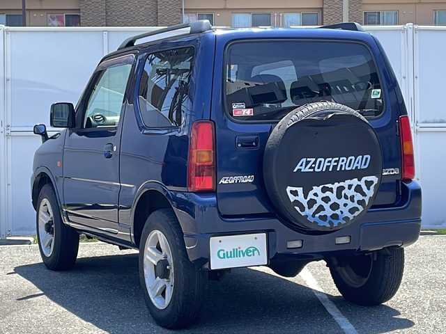 マツダ ＡＺ オフロード XC 秋田県 2008(平20)年 8.7万km 青 4WD/IC付ターボ/ルーフレール/社外SDナビ CN-RE04D/DTV CD DVD BT/純正16インチアルミホイール/フロアマット/パワーステアリング/ダブルエアバッグ/パワーウインドウ/ABS