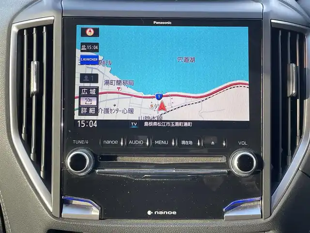 スバル インプレッサ スポーツ 2．0i－S アイサイト 島根県 2018(平30)年 5.8万km ダークブルーパール 登録時走行距離57724km/取扱説明書【車両/ナビ】/保証書/純正8インチSDナビ【CD/DVD/Bluetooth】/フルセグテレビ/バックカメラ/衝突軽減ブレーキ/レーンキープアシススト/レーダークルーズコントロール/パドルシフト/前席パワーシート/プッシュスタート/スマートキー(スペアスマート×1)/LEDヘッドライト/オートライト/フォグランプ/ETC/純正18インチアルミ/禁煙車