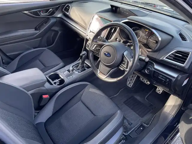 スバル インプレッサ スポーツ 2．0i－S アイサイト 島根県 2018(平30)年 5.8万km ダークブルーパール 登録時走行距離57724km/取扱説明書【車両/ナビ】/保証書/純正8インチSDナビ【CD/DVD/Bluetooth】/フルセグテレビ/バックカメラ/衝突軽減ブレーキ/レーンキープアシススト/レーダークルーズコントロール/パドルシフト/前席パワーシート/プッシュスタート/スマートキー(スペアスマート×1)/LEDヘッドライト/オートライト/フォグランプ/ETC/純正18インチアルミ/禁煙車