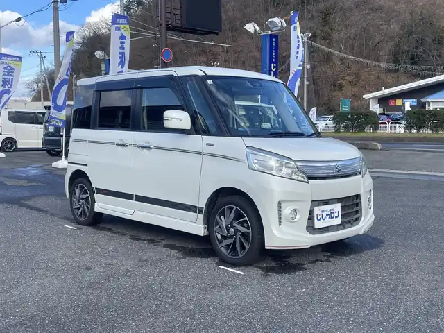 スズキ スペーシア Jスタイル 山形県 2015(平27)年 9.2万km パールホワイト (株)IDOMが運営する【じしゃロン山形店】の自社ローン対象車両になります。こちらは現金ご利用時の価格です。自社ローンご希望の方は別途その旨お申付け下さい。/4WD/両側パワースライドドア/ETC/前後ドライブレコーダー/D席シートヒーター/社外ナビ/（CD/DVD/TV/BT）/アイドリングストップ/電動格納ミラー/スマートキー/プッシュスタート