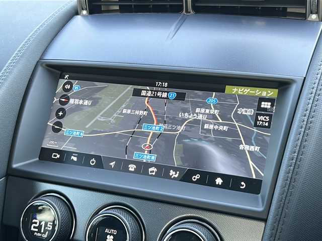 ジャガー Ｆ-ＴＹＰＥ クーペ 岐阜県 2018(平30)年 1.5万km 青 純正10型ナビゲーション/Bluetooth/ＭＥＲＩＤＩＡＮサウンド/バックモニター/フロントモニター/パワーシート/ＥＴＣ/ドライブレコーダー/ハーフレザーシート/シートヒーター/ＨＩＤヘッドライト/スペアタイヤ/プッシュスタート/スマートキー/スペアキー/クリアランスソナー/取扱説明書/記録簿