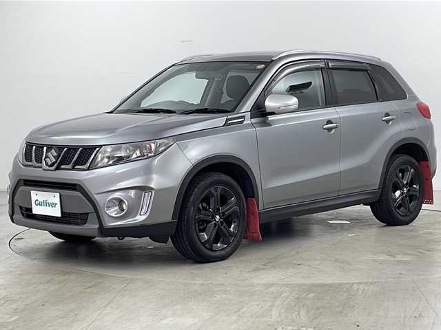 スズキ エスクード 1．4 ターボ 道央・札幌 2019(平31)年 7.3万km パールメタリックカシミールブルー ・4WD/・社外SDナビ（TV＆CD＆BT）/・バックカメラ/・クルーズコントロール/・スズキセーフティサポート/・純正エンジンスターター/・プッシュスタート/・ステアリングスイッチ/・パドルシフト/・オートライト/・オートワイパー/・ダウンヒルアシストコントロール/・ミラーヒーター/・シートヒーター/・ETC/・LEDヘッドライト/・フォグ/・社外ドライブレコーダー前後/・スマートキー/・スペアキー/・積込タイヤのみスタッドレスタイヤ