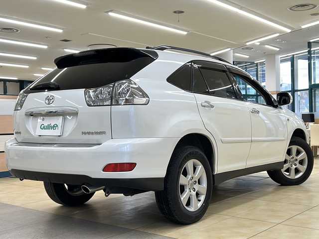 トヨタ ハリアー 240G Lパッケージ リミテッド 道央・札幌 2011(平23)年 12.6万km ホワイトパールクリスタルシャイン ・4WD/・純正ナビ/CD/MSV/・バックカメラ/・パワーバックドア/・ドライブレコーダー/・HID/・フロントフォグ/・ルーフレール/・キーレス/・ドアバイザー/・ETC/・電格ミラー