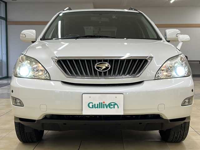 トヨタ ハリアー 240G Lパッケージ リミテッド 道央・札幌 2011(平23)年 12.6万km ホワイトパールクリスタルシャイン ・4WD/・純正ナビ/CD/MSV/・バックカメラ/・パワーバックドア/・ドライブレコーダー/・HID/・フロントフォグ/・ルーフレール/・キーレス/・ドアバイザー/・ETC/・電格ミラー
