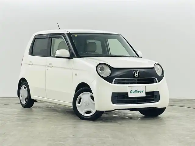 ホンダ Ｎ ＯＮＥ G 福島県 2012(平24)年 6.5万km プレミアムホワイトパール ワンオーナー　/純正オーディオ　/スマートキー　　/・プッシュスタート　/社外ＡＷ付き冬タイヤ車載　/純正フロアマット　/ドアバイザー　/ハロゲンライト　/ヘッドライトレベライザー　/アイドリングストップ　/横滑り防止装置/取扱説明書/・保証書