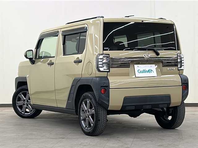ダイハツ タフト G ターボ 道央・札幌 2021(令3)年 4.4万km サンドベージュメタリック /スカイルーフ//4WD//ターボ//ワンオーナー//純正SDナビ（NSZN-Y71DS）/（DVD・フルセグTV・Bluetooth・USB）//アラウンドビューモニター//スマートアシスト//衝突回避支援ブレーキ//衝突警報機能//ブレーキ制御付誤発進抑制機能//車線逸脱抑制制御機能//路側逸脱警報機能//先行車発進お知らせ機能//アダプティブドライビングビーム//アダプティブクルーズコントロール//ふらつき警報//標識認識機能//サイドビューランプ//レーンキープコントロール//コーナーセンサー//LEDヘッドライト//スマートキー//ドライブレコーダー//前席シートヒーター//横滑り防止機能//保証書//取扱説明書//スペアキー