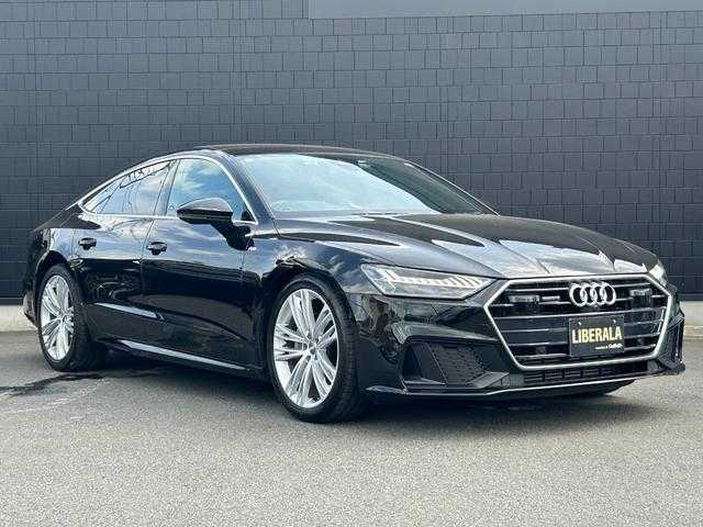 アウディ Ａ７ SB 45TFSIクワトロ 埼玉県 2020(令2)年 3.6万km 黒 ワンオーナー/サンルーフ/黒革シート/純正メモリーナビ/（Bluetooth/USB/CD/DVD/フルセグ）/ＡＣＣ/ＳラインＰＫＧ/ａｐｐｌｅｃａｒｐｌａｙ/シートヒータ/全周囲カメラ/ドラレコ/ＥＴＣ/パワーバックドア/バーチャルコックピット