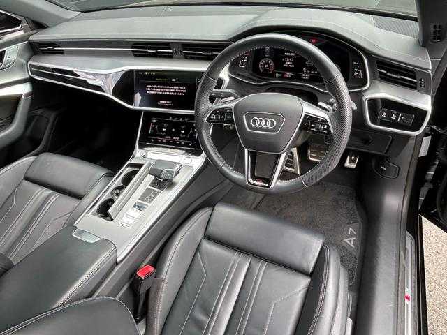 アウディ Ａ７ SB 45TFSIクワトロ 埼玉県 2020(令2)年 3.6万km 黒 ワンオーナー/サンルーフ/黒革シート/純正メモリーナビ/（Bluetooth/USB/CD/DVD/フルセグ）/ＡＣＣ/ＳラインＰＫＧ/ａｐｐｌｅｃａｒｐｌａｙ/シートヒータ/全周囲カメラ/ドラレコ/ＥＴＣ/パワーバックドア/バーチャルコックピット
