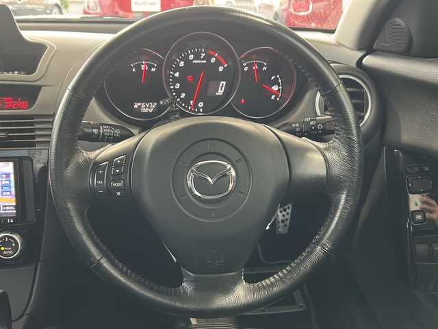 マツダ ＲＸ－８ 岐阜県 2004(平16)年 8万km チタニウムグレイメタリックⅡ /KENWOODナビ//フルセグTV(BT/AM/FM/CD/DVD)//BOSEプレミアムサウンドシステム//ETC//純正フロアマット//社外17インチAW//横滑り防止装置//イモビライザー//電動格納ミラー//レーダー探知機//スペアキー//リモコンキー//取扱説明書//保証書