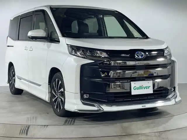 トヨタ ノア ハイブリッド S－Z 福岡県 2022(令4)年 6.6万km ホワイトパールクリスタルシャイン 純正10.5インチメモリナビ/全方位モニター/モデリスタエアロ/トヨタアドバンスドパーク/フルセグテレビ/純正フリップダウンモニター/レーダークルーズコントロール/両側パワースライドドア/ETC/パワーバックドア/快適利便パッケージ high