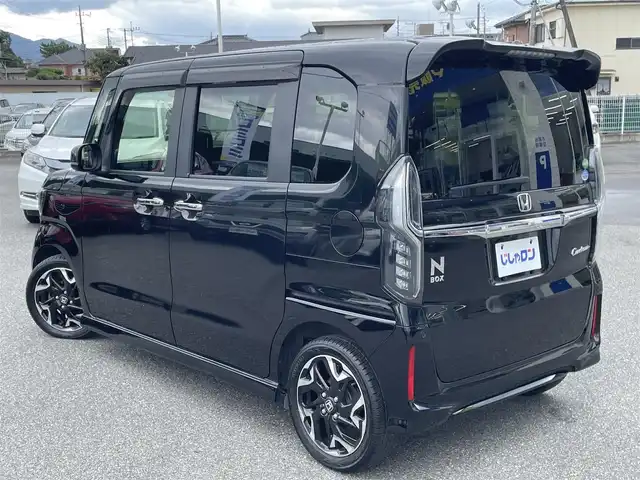 ホンダ Ｎ ＢＯＸ カスタム G L ターボ ホンダセンシング 山梨県 2018(平30)年 10.5万km クリスタルブラックパール (株)IDOMが運営する【じしゃロン甲府店】の自社ローン専用車両になります。/こちらは現金またはオートローンご利用時の価格です。自社ローンご希望の方は別途その旨お申付け下さい/ホンダセンシング/純正メモリーナビ/（DVD/CD/SD/Bluetoothオーディオ/ワンセグTV）/バックカメラ/アクティブクルーズコントロール/LEDヘッドライト/オートエアコン/スマートキー×２/ETC