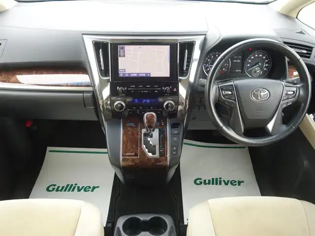 トヨタ アルファード X 山形県 2022(令4)年 7.4万km ブラック 衝突被害軽減システム/純正ディスプレイオーディオ/　【BT USB Miracast AM/FM】/バックカメラ/両側パワースライドドア/レーダークルーズコントロール/LEDオートライト/純正16インチアルミホイール/コーナーセンサー/ステアリングスイッチ/MTモード付AT/電動格納ウィンカーミラー/フォグランプ/スマートキー/ETC