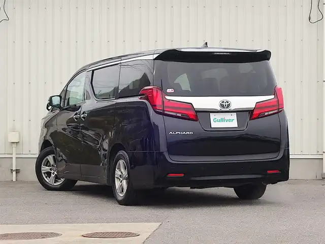 トヨタ アルファード X 山形県 2022(令4)年 7.4万km ブラック 衝突被害軽減システム/純正ディスプレイオーディオ/　【BT USB Miracast AM/FM】/バックカメラ/両側パワースライドドア/レーダークルーズコントロール/LEDオートライト/純正16インチアルミホイール/コーナーセンサー/ステアリングスイッチ/MTモード付AT/電動格納ウィンカーミラー/フォグランプ/スマートキー/ETC