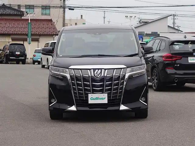 トヨタ アルファード X 山形県 2022(令4)年 7.4万km ブラック 衝突被害軽減システム/純正ディスプレイオーディオ/　【BT USB Miracast AM/FM】/バックカメラ/両側パワースライドドア/レーダークルーズコントロール/LEDオートライト/純正16インチアルミホイール/コーナーセンサー/ステアリングスイッチ/MTモード付AT/電動格納ウィンカーミラー/フォグランプ/スマートキー/ETC