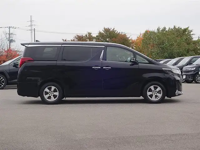 トヨタ アルファード X 山形県 2022(令4)年 7.4万km ブラック 衝突被害軽減システム/純正ディスプレイオーディオ/　【BT USB Miracast AM/FM】/バックカメラ/両側パワースライドドア/レーダークルーズコントロール/LEDオートライト/純正16インチアルミホイール/コーナーセンサー/ステアリングスイッチ/MTモード付AT/電動格納ウィンカーミラー/フォグランプ/スマートキー/ETC