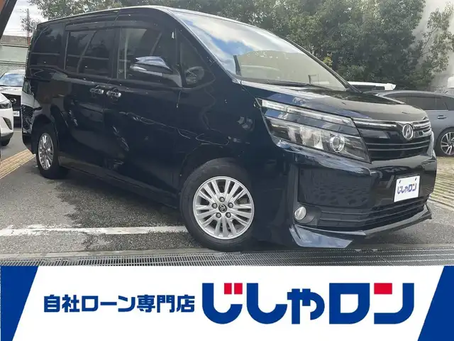 トヨタ ヴォクシー 兵庫県 2014(平26)年 12.3万km ブラッキッシュアゲハガラスフレーク (株)IDOMが運営する【じしゃロン西宮店】の自社ローン対象車両になります。こちらは現金ご利用時の価格です。自社ローンご希望の方は別途その旨お申付け下さい。/＊ALPINEナビ/＊フルセグテレビ/＊バックカメラ/＊フリップダウンモニター/＊片側パワースライドドア/＊ETC