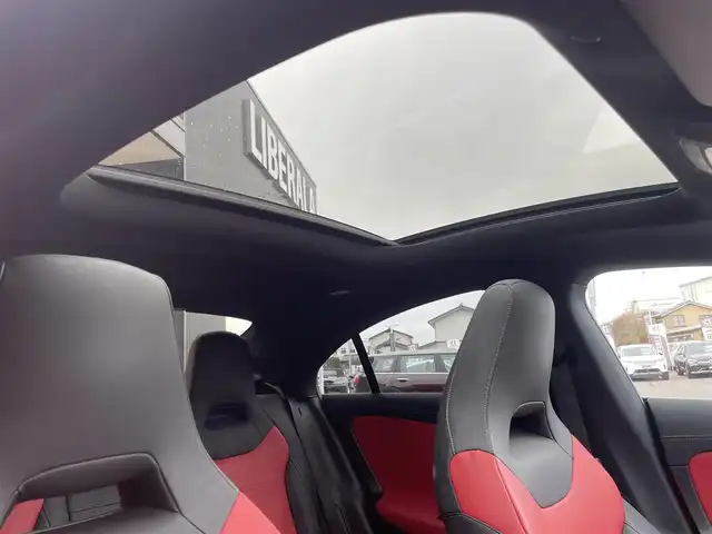 メルセデス・ベンツ ＣＬＡ２００ｄ AMGライン 栃木県 2019(令1)年 4万km ジュピターレッド レザーエクスクルーシブパッケージ/└黒赤コンビレザー/アドバンスドパッケージ/├全方位カメラ/├ヘッドアップディスプレイ/└アドバンスドサウンド/レーダーセーフティパッケージ/ナビゲーションパッケージ/スライディングサンルーフ/キーレスゴー/ナビ/フルセグTV/パワーシート/シートヒーター/パークトロニック/レーンキープアシスト/ブラインドスポット/アンビエントライト