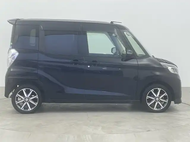 日産 デイズ ルークス ハイウェイスター Gターボ 大分県 2019(令1)年 4.2万km ブラック エマージェンシーブレーキ/車線逸脱警報/ハイビームアシスト/アラウンドビューミニター/純正ナビ　型式：MM319D-W/【フルセグTV、DVD再生可、BT対応】/ステアリングスイッチ/両側パワースライドドア/純正ドライブレコーダー/スリムサーキュレーター/アイドリングストップ/ETC/横滑り防止装置/電動格納ミラー/純正フロアマット/オートライト/LEDヘッドライト/フォグランプ/純正14インチアルミホイール/コーナーセンサー