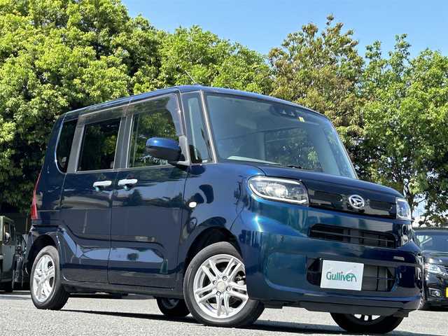 ダイハツ タント X 東京都 2020(令2)年 1.7万km レーザーブルークリスタルシャイン 4WD/社外SDナビ/・Bluetoothオーディオ/USBオーディオ/・フルセグTV/iPod/SDオーディオ/バックカメラ/シートヒーター（前席）/片側パワースライドドア/オートライト/オートハイビーム/取扱説明書/保証書/スペアキー1本