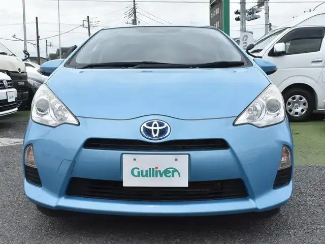 トヨタ アクア G 神奈川県 2014(平26)年 3.4万km クールソーダメタリック 社外メモリナビ/Bluetoothオーディオ/ワンセグテレビ/CD/DVD/オートライト/オートエアコン/スマートキー/ETC/純正フロアマット/取扱説明書/保証書