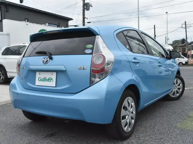 トヨタ アクア G 神奈川県 2014(平26)年 3.4万km クールソーダメタリック 社外メモリナビ/Bluetoothオーディオ/ワンセグテレビ/CD/DVD/オートライト/オートエアコン/スマートキー/ETC/純正フロアマット/取扱説明書/保証書