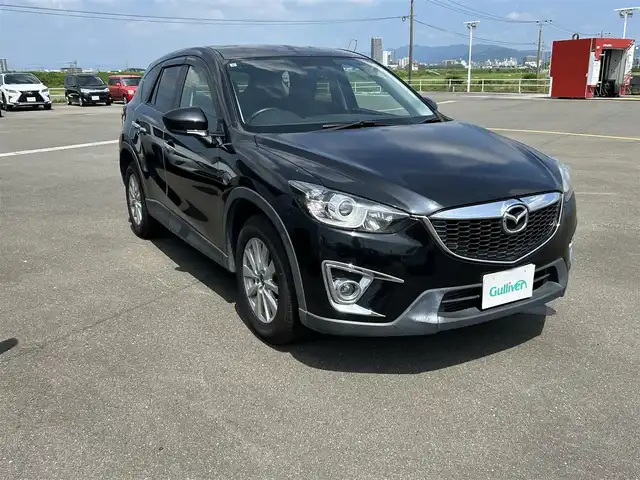 マツダ ＣＸ－５ XD 佐賀県 2012(平24)年 18.8万km ジェットブラックマイカ 社外SDナビゲーション/・BT/CD/DVD/AM/FM/フルセグTV/バックカメラ/ETC/革巻きステアリング/ステアリングリモコン/スマートキー/純正17インチアルミホイール/純正フロアマット/純正ドアバイザー