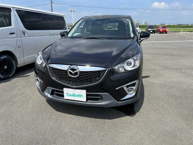 マツダ ＣＸ－５ XD 佐賀県 2012(平24)年 18.8万km ジェットブラックマイカ 社外SDナビゲーション/・BT/CD/DVD/AM/FM/フルセグTV/バックカメラ/ETC/革巻きステアリング/ステアリングリモコン/スマートキー/純正17インチアルミホイール/純正フロアマット/純正ドアバイザー