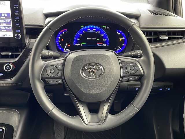 トヨタ カローラツーリング ハイブリッド ダブルバイビー 兵庫県 2019(令1)年 2.8万km スパークリングブラックパールクリスタルシャイン ・純正9インチディスプレイナビオーディオ&TV&BT&USB&Miracast/・バックカメラ/・トヨタセーフティーセンス/・プリクラッシュセーフティ/・レーントレーシングアシスト［LTA］/・レーンディパーチャーアラート［LDA］/・レーダークルーズコントロール/・オートマチックハイビーム［AHB］/・ロードサインアシスト［RSA］ /・インテリジェントクリアランスソナー/・ブラインドスポットモニター［BSM］ /・リヤクロストラフィックアラート［RCTA］/・パーキングサポートブレーキ［PKSB］/・先行車発進告知/・オートマチックハイビーム/・レーダークルーズコントロール/・純正フロアマット/・ハーフレザーシート/・純正17インチアルミホイール/・ドアミラーヒーター/・LEDオートライト/・LEDフォグランプ/・前後ドライブレコーダー/・ETC/・スマートキー