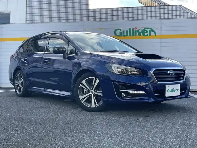 スバル レヴォーグ 1．6GTアイサイト スマートED 新潟県 2018(平30)年 4.4万km ラピスブルーP ・アイサイトVer3ツーリングアシスト/プリクラッシュブレーキ/前車連追従クルコン/アクティブレーンキープ/・純正ナビ/・リヤビークルディテクション/・パドルシフト/・シートヒーター/・ドラレコ/・ETC