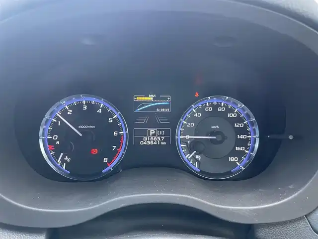 スバル レヴォーグ 1．6GTアイサイト スマートED 新潟県 2018(平30)年 4.4万km ラピスブルーP ・アイサイトVer3ツーリングアシスト/プリクラッシュブレーキ/前車連追従クルコン/アクティブレーンキープ/・純正ナビ/・リヤビークルディテクション/・パドルシフト/・シートヒーター/・ドラレコ/・ETC